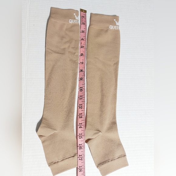 Tan Open Toe 3XL Queen Hero Compression Socks - Picture 7 of 7